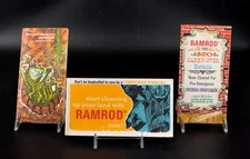 VTG Monsanto Ramrod Set of 3 Advertising Posters Brochures Farming Sorghum Corn