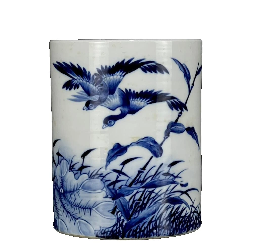 Blanco Tiestos para brochas antiguos de China