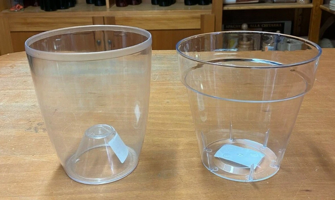 Vaso per piante trasparente - Italia