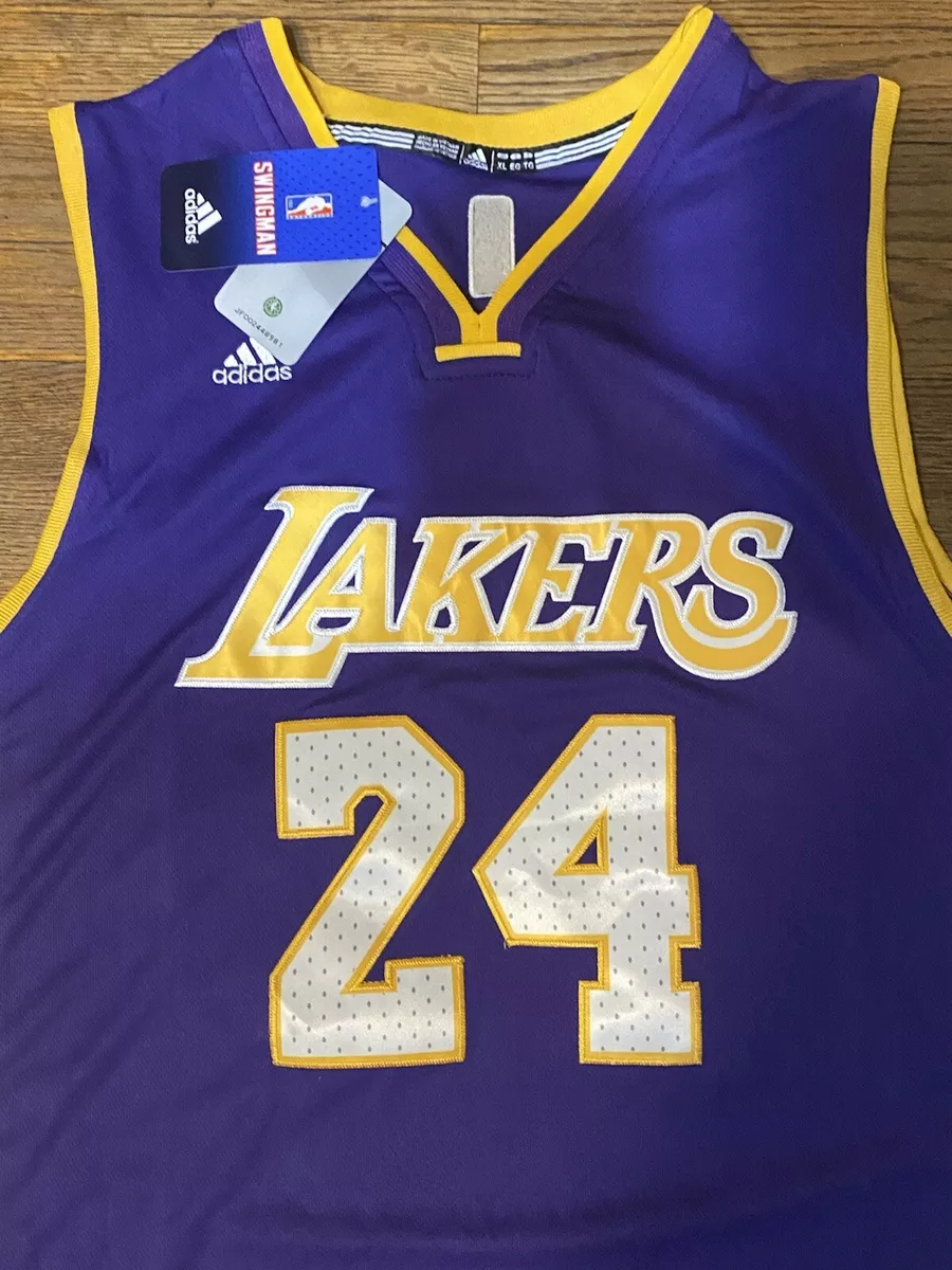 Men's Los Angeles Lakers Kobe Bryant adidas Gold Player Swingman Home Jersey