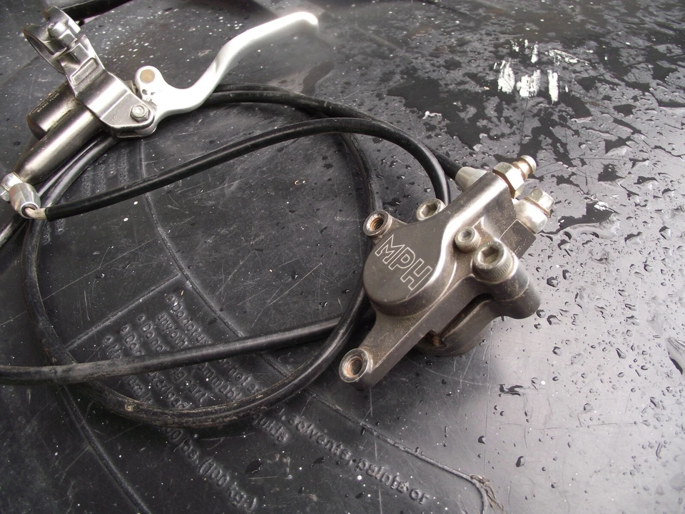 Piezas de bicicleta gigante vintage MPH freno de disco delantero y palanca Foto 2 de 4