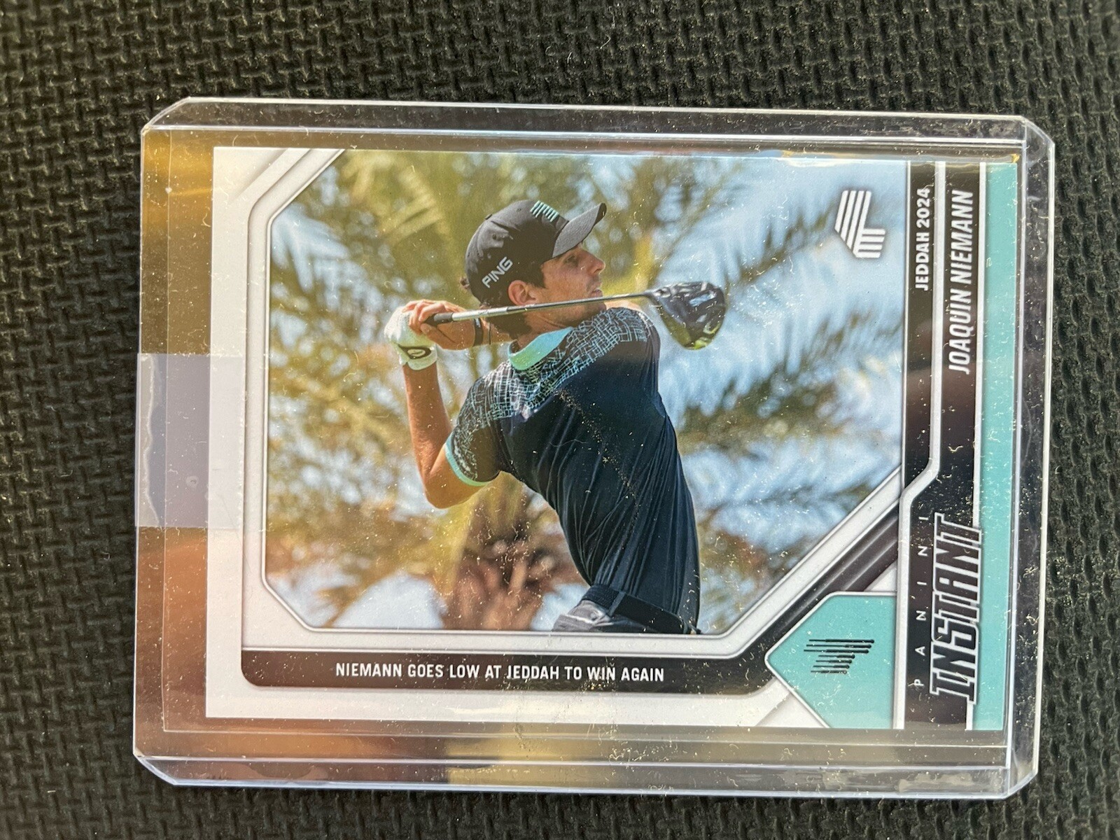 2024 PANINI INSTANT LIV GOLF #86 JOAQUIN NIEMANN WINS JEDDAH Only 56 Made