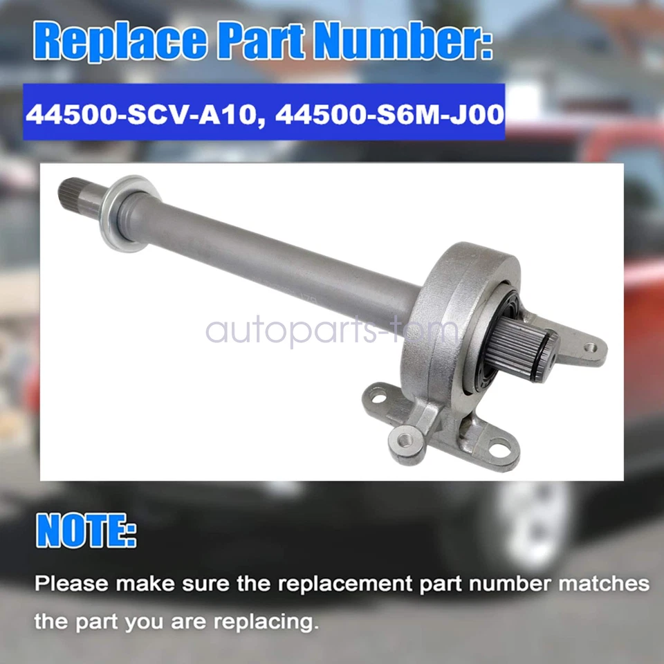 AUTOTMATIC TRANS Intermediate SHAFT Fit Honda ELEMENT 2003-2011 CR-V 2002-2006 - Image 2 of 4