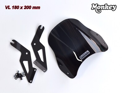 Honda Z125 Monkey 125 WINDSHIELD METER VISOR Band JMAX | eBay