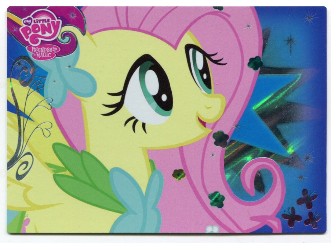 My Little Pony Series 2 Fluttershy F39 Promo Trading Card Holo NM