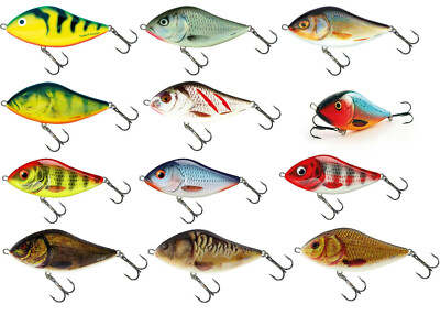 Salmo Slider Floating 7cm 17g Wobbler Kunstköder Köder Raubfischköder Hechtköder