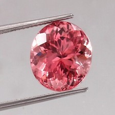 Padparadscha Sapphire Natural Oval Cut 13 Ct Certified Loose Gemstone For Ring