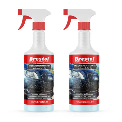 (12,60 /L) 2x 750 ml INSEKTENENTFERNER Set anwendungsfertig Insekten-Entferner