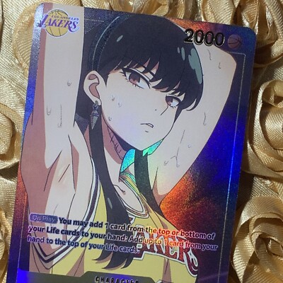 YOR FORGER SPY X FAMILY LA LAKERS ACG Anime Waifu Holo Girl Card
