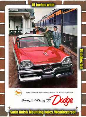Metal Sign - 1957 Dodge 2 - 10x14 inches