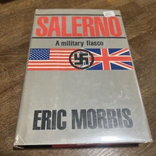 1983 First Edition Salerno: A Military Fiasco by Eric Morris Hardcover w/ DJ