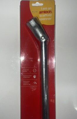 Amtech 7/16'' Whitworth Gerüstschlüssel drehbarer Kopf 21 mm Innensechskant Gerüstbauer