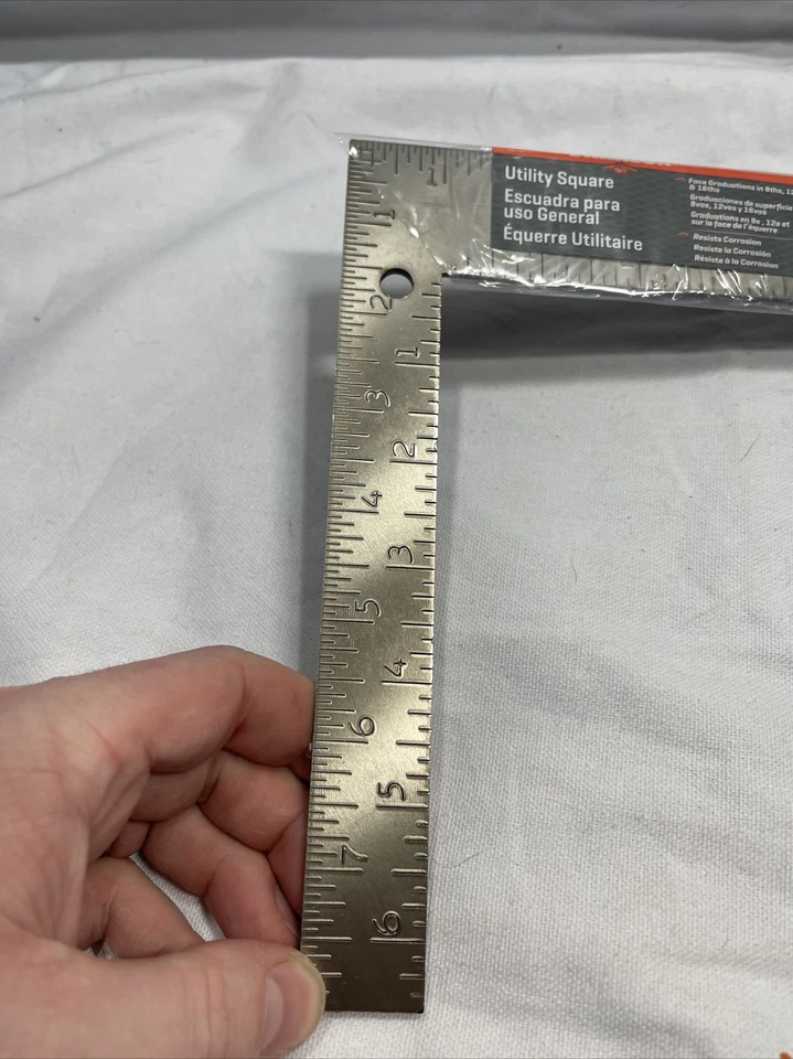 Swanson Tool-TS153 8 In. x 12 In. Steel Utility Square—Heavy Duty U4 - Image 4 of 4