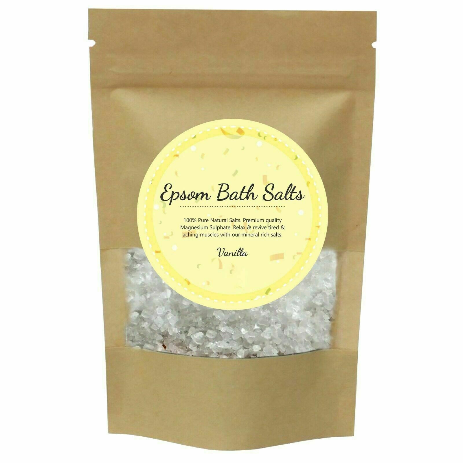 500g Bath Epsom Salt Salts Spa Foot Soak Magnesium Sulphate Muscle Aches Pains eBay