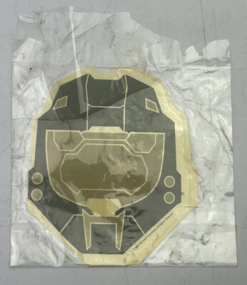 2007 HALO 3 Master Chief Helmet Sticker Xbox 360 Bungie Game Promo Decal UNUSED