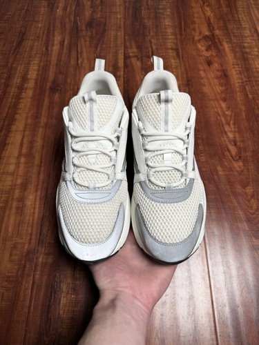 Dior B22 Reflective Mens White Grey Sneakers - Size 47D 14US - SHIPS ASAP - Picture 6 of 8