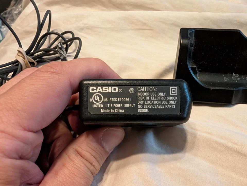 Casio G zOne Brigade C741 G zOne Rock C731 оригинальное зарядное устройство переменного тока Casio CNR731 - Изображение 3 из 4