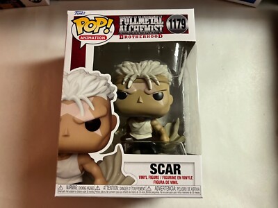 Fullmetal Alchemist Brotherhood Scar Funko Pop