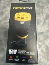 Powerdrive PWD150C 150 Watt Cup Inverter New 