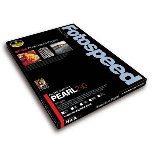 Fotospeed Photo Lisse Perle 290gsm Jet D'Encre Papier A4 - 50 Feuilles Pro