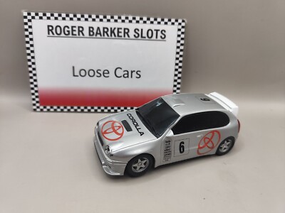 Scalextric C2296 Toyota Corolla WRC Silver #6 Loose 1/32 Scale Slot Car  Racing UK