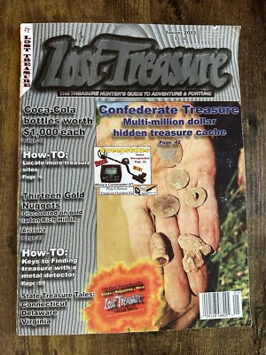 Vintage January 2013 Lost Treasure Adventure & Fortune Magazine Book