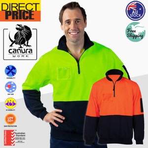 half zip fleece jumper