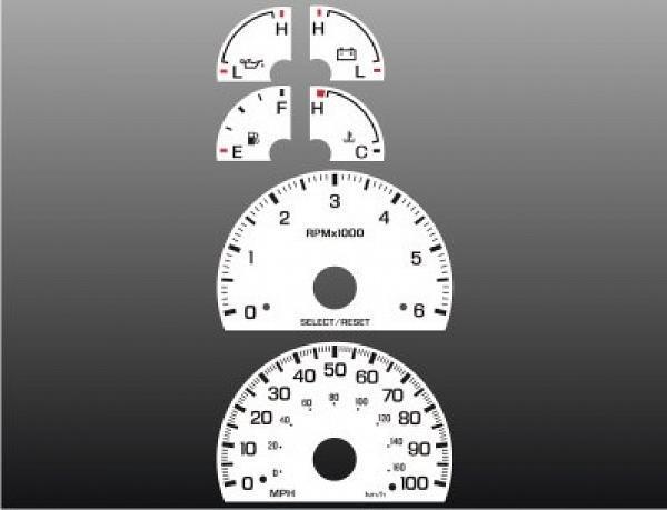 White Face Gauges for 1999-2003 Ford F150 Expedition