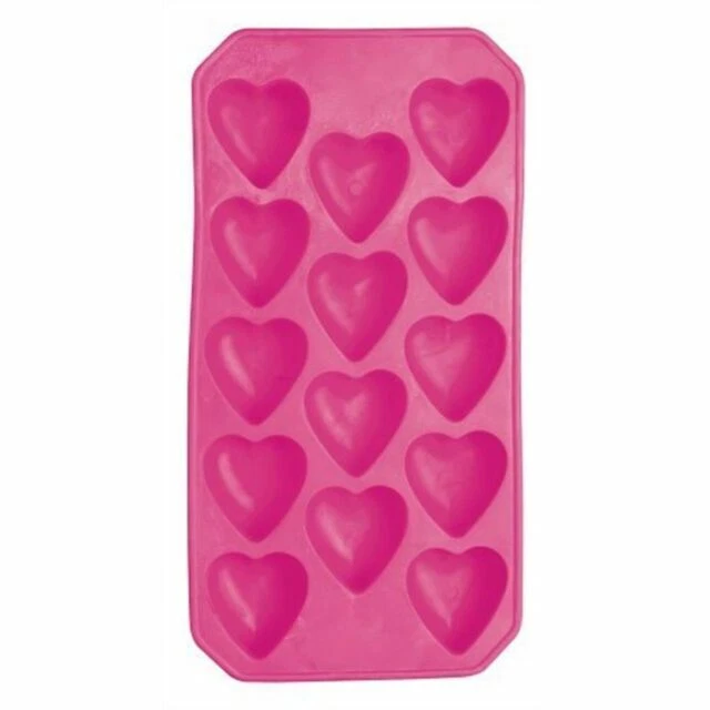 Heart Silicone Ice Cubes, Trays & Moulds
