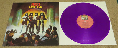 OFFICIAL MERCURY - KISS LOVE GUN JAPANESE ORIGINALS COLORED VINYL LP 1998