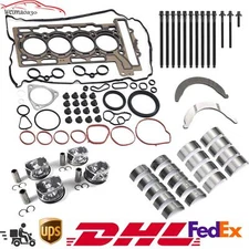 N14B16 Engine Pistons Gaskets Bearing Kit For Mini Cooper S JCW R55 R56 R57 1.6T