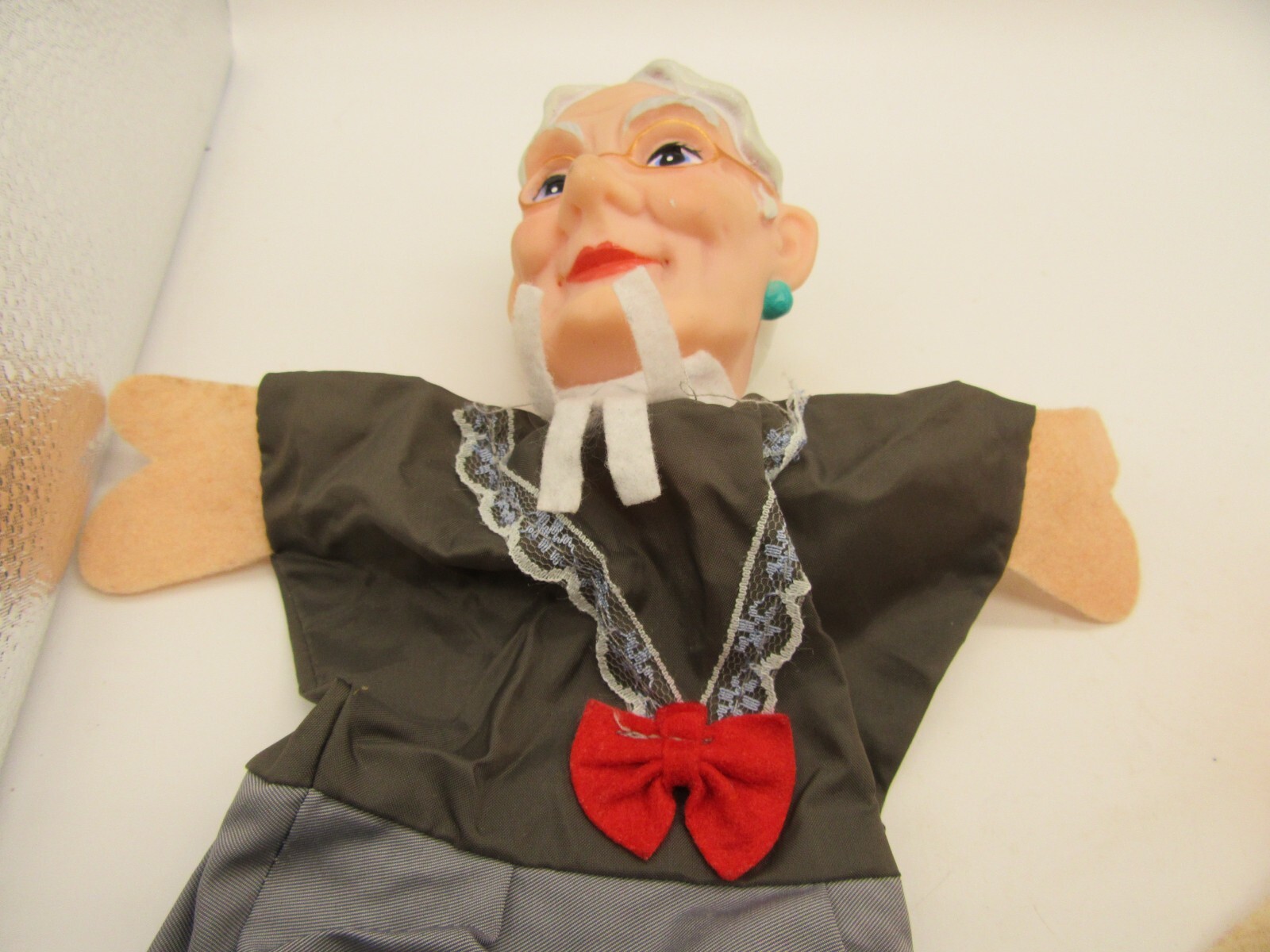 Two Vintage Rubber Heads Hand Puppets eBay