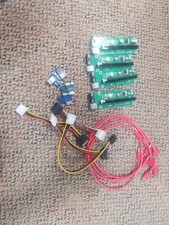  Lot of 16x PCI-E 1x to 16x Powered USB3.0 GPU Riser