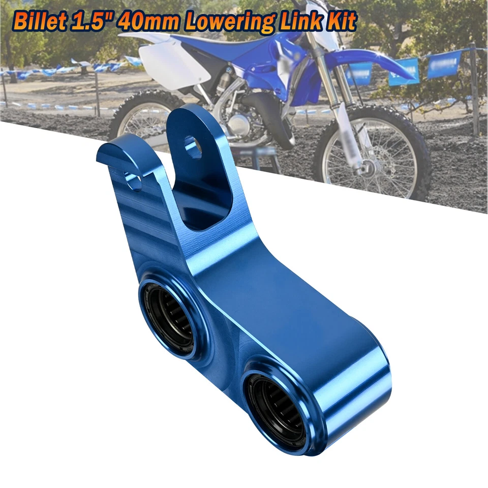 For Yamaha YZ125 YZ250 YZ250F YZ450F 05-15 Billet 1.5" 40mm Lowering Link Kit XE Foto 3 de 4