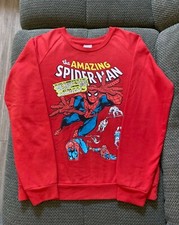 Marvel AMAZING SPIDER-MAN Red Sweatshirt Youth Size M