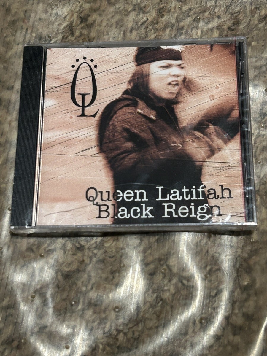 Vintage Queen Latifah Cd Album Black Reign 1993 Motown Records