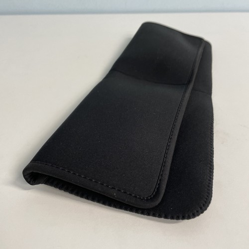 Neoprene Storage Bag Envelope Closure Black NEW 13.75x5 inches cable storage, et - Picture 3 of 12