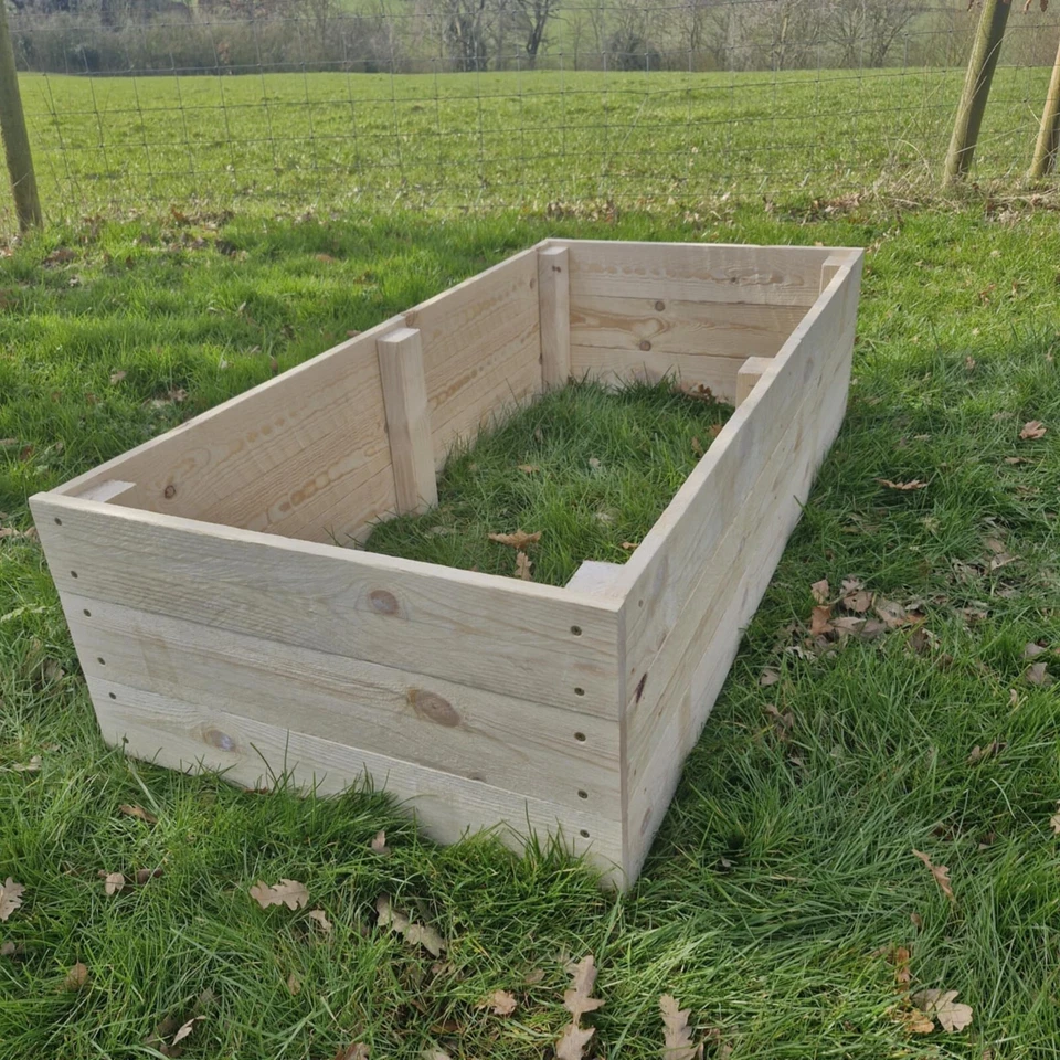 Raised Bed Planter kits Made From Our New Pallet Wood Boards -Herb- Vegetable - Image 3 of 4