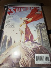 Cómic Superman #680 Alex Ross cubierta criptográfica DC Comics noviembre 2008