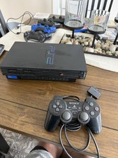 Sony PlayStation 2 Console Black with 1 Controller, completely functional!