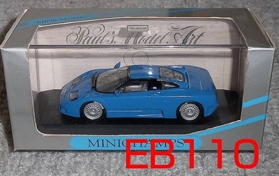 1/43 Bugatti Eb110 Blue