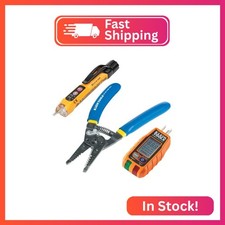 Klein Tools 80041 Outlet Repair Tool Kit with GFCI Receptacle Tester, Non Contac