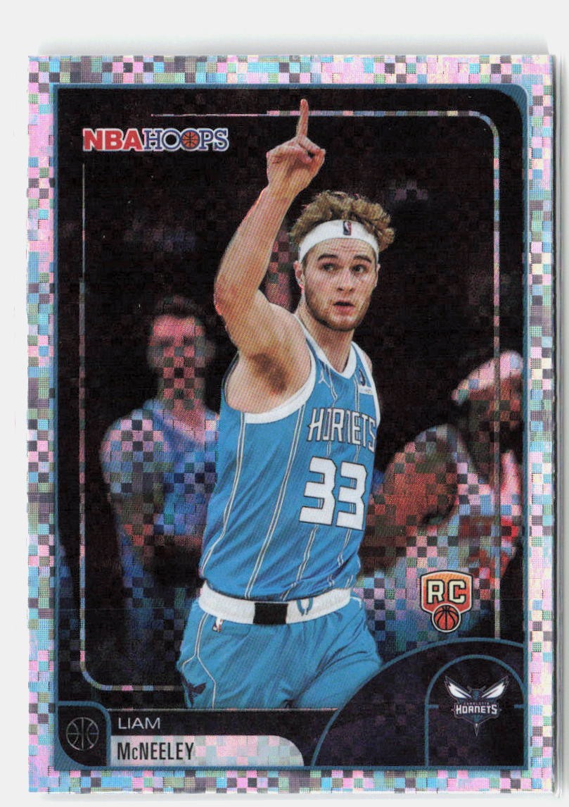 2025-26 Hoops #232 Liam McNeeley Light Burst