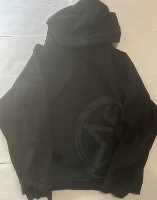 Synical Global Grunge Black Pullover Hoodie Size Large