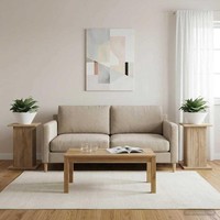 PflanzenstäNder 2 Stk. Sonoma-Eiche 30,5 X 30 X 43 Cm