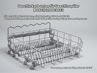 Geschirrkorb Unten Bosch 20003053 436717 Unterkorb GeschirrspüLer Korb 525X515Mm