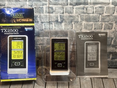 Rare DISCOVERY CHANNEL TX2500 Weathertech Indoor/Outdoor Weather Station 2007