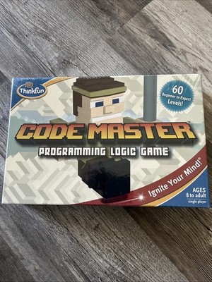 Thinkfun Code Master Programming Logic Board Game New Sealed