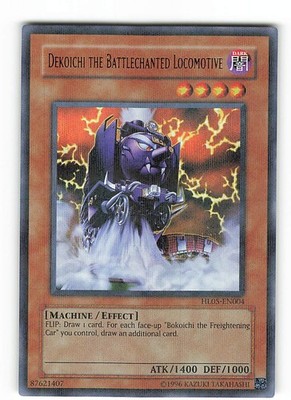 Yugioh DEKOICHI, DIE KAMPFDAMPFLOK , hl05-en004 Ultra Parallel Rare englisch NM 