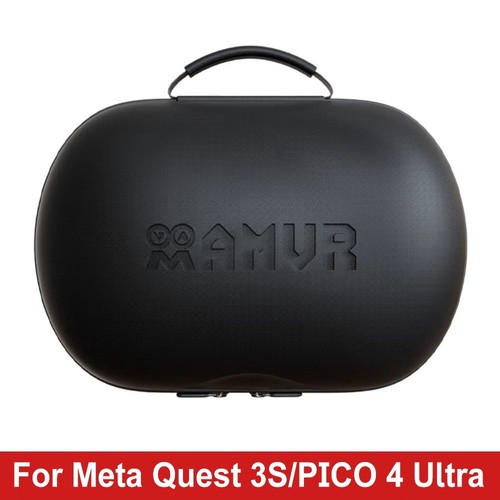 EVA VR Glasses Storage Bag Protective Box for Meta Quest 3S/PICO 4 Ultra